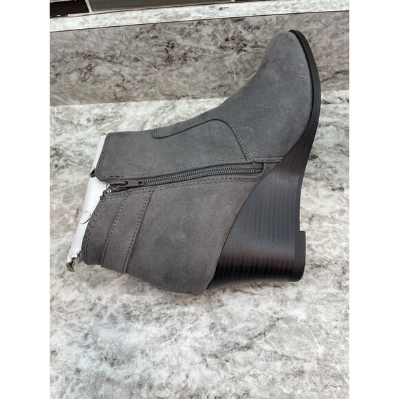 Maurices Rachel CB SD BKL Wedge Gray Size 10 NIB - Picture 7 of 10